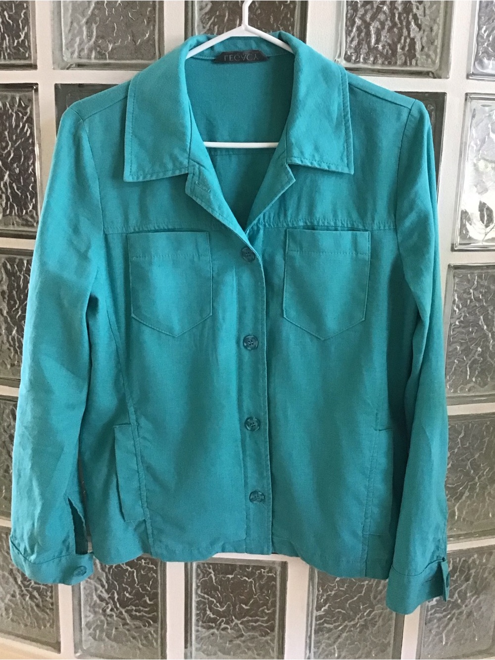 🆕 Linen Blend Shirt Jacket